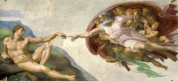 Creation of Adam, The Arts