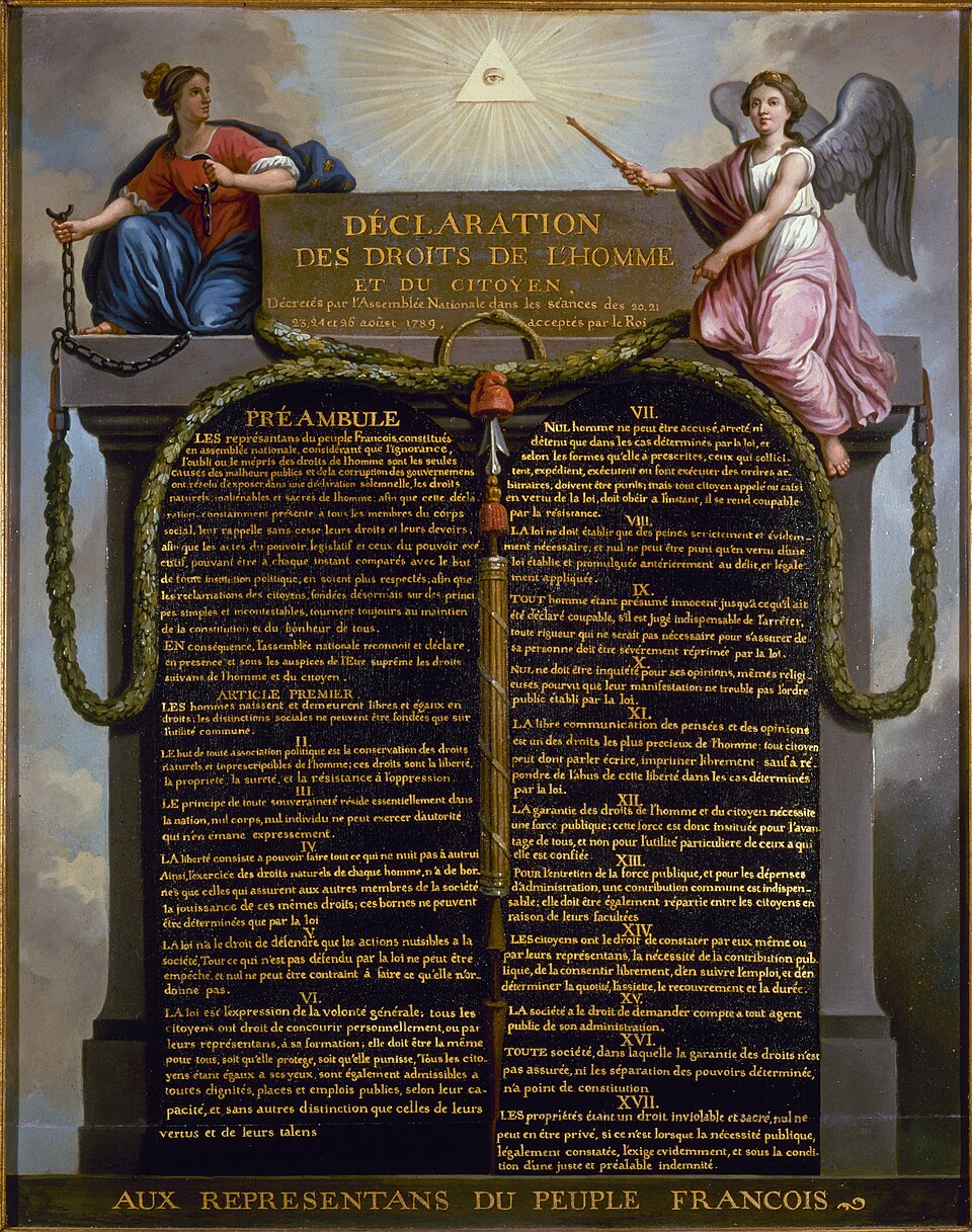 Declaration of the Rights of Man, The Enlightenment