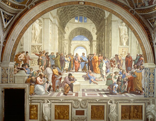 School of Athens by Raphael, Philosophy
