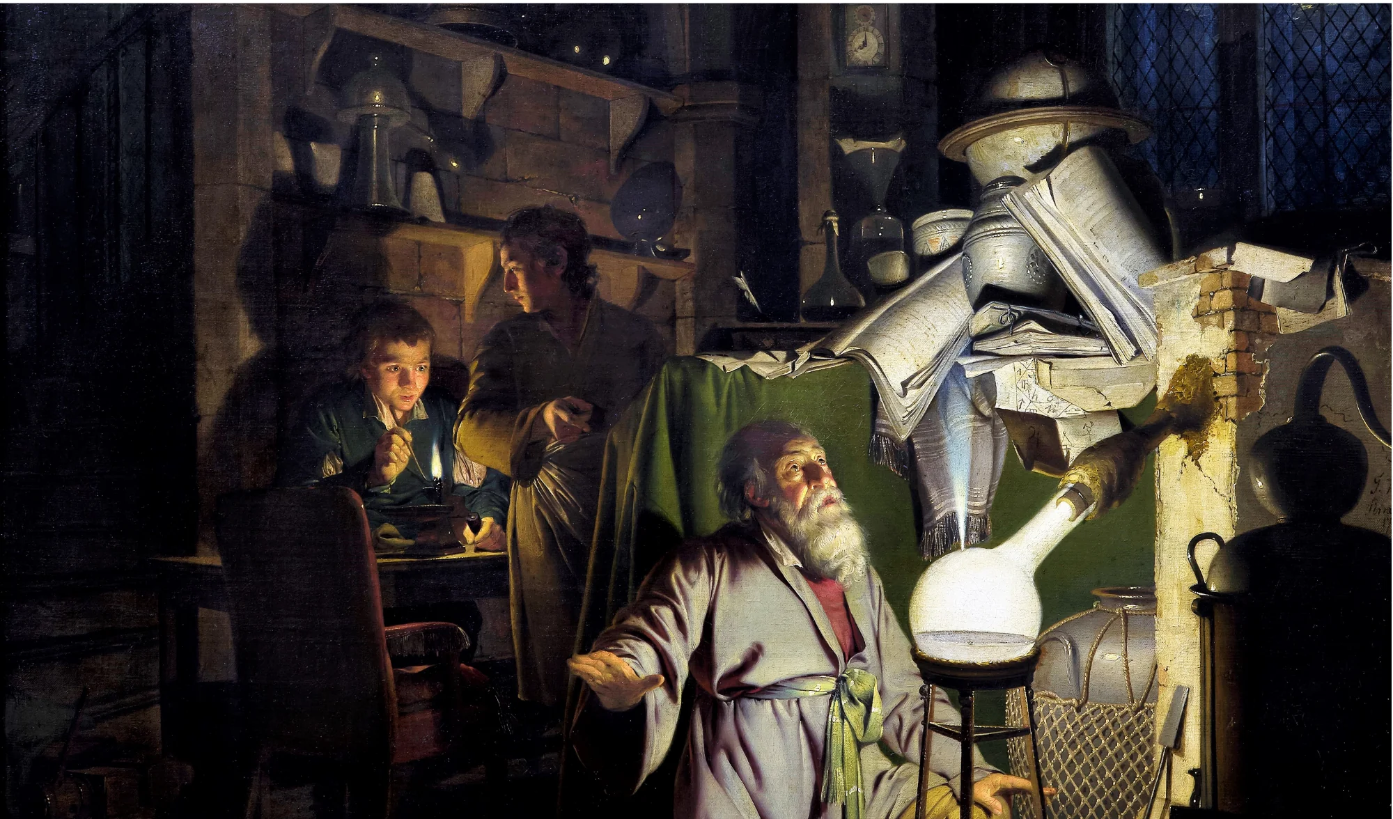 The Alchymist by Joseph Wright of Derby